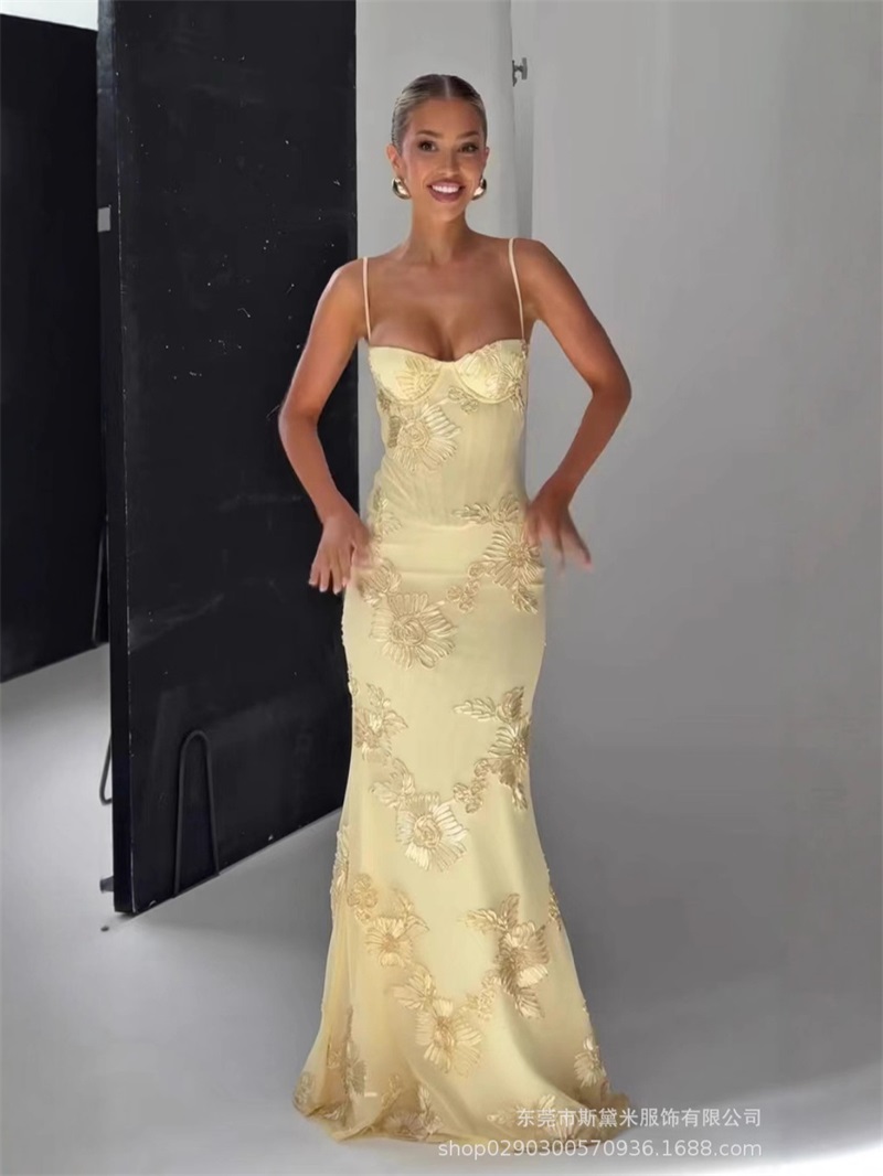 Yellow Formal Wear Women - Желтое женское платье для выпускного вечера