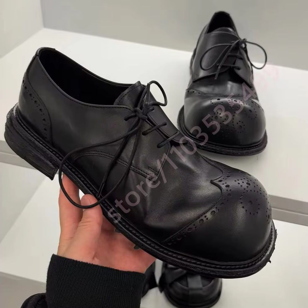Винтажные черные кожаные туфли – обзор и цена Formal Women Daily Wear Shoes