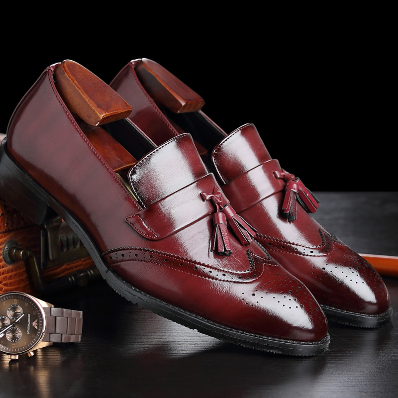 Классические мужские кожаные л – обзор и цена Formal Women Daily Wear Shoes