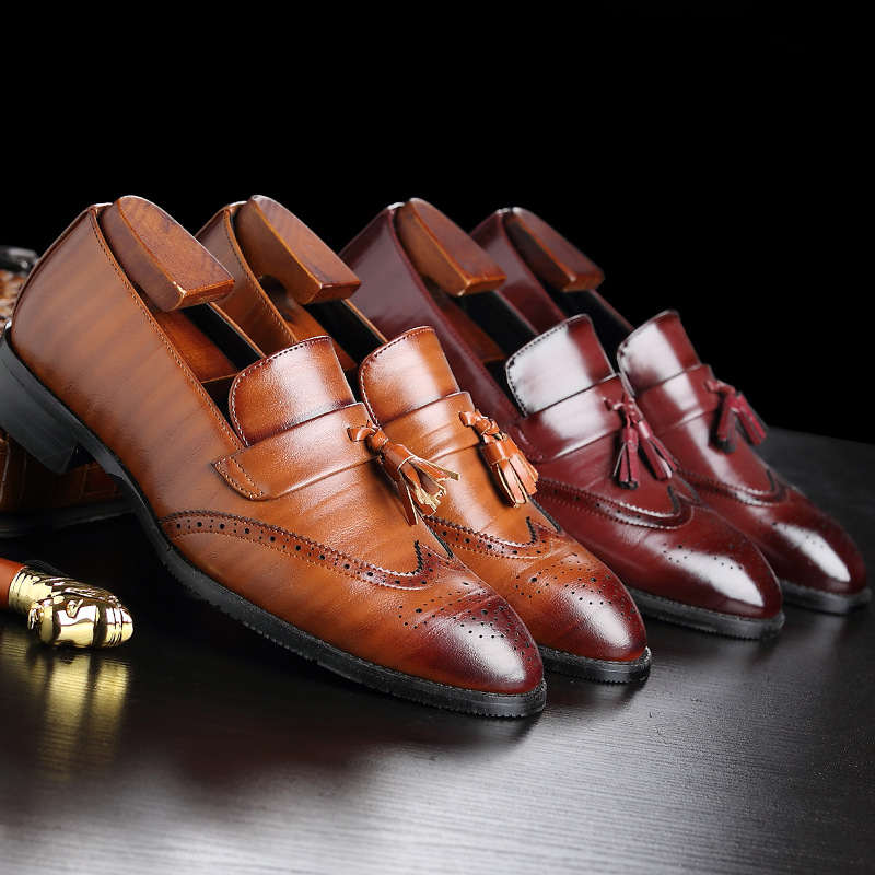 Классические мужские кожаные л – обзор и цена Formal Women Daily Wear Shoes