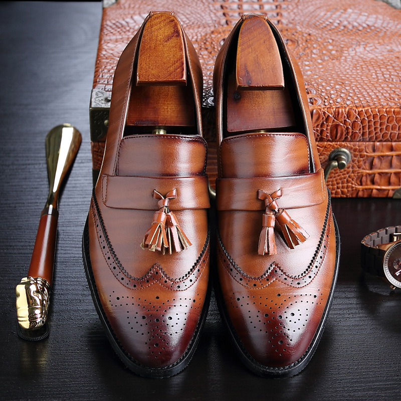 Классические мужские кожаные л – обзор и цена Formal Women Daily Wear Shoes