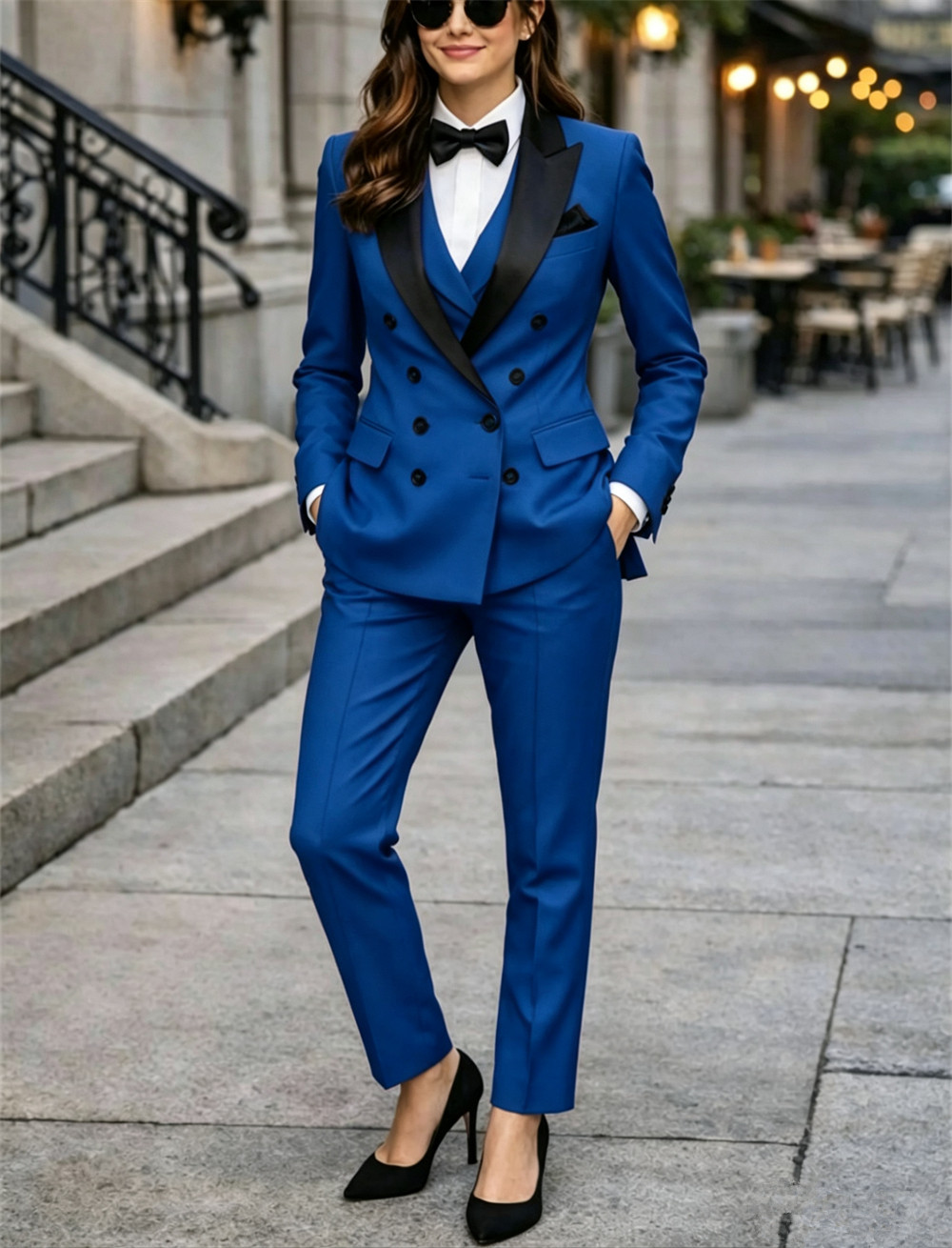 Женские двубортные костюмы-тро – обзор и цена Women Formal Wear Tailor