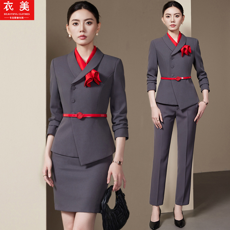 Серый женский костюм, комплект – обзор и цена Women'S Formal Wear Stores