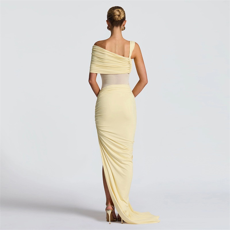 Желтое женское платье для выпу – обзор и цена Yellow Formal Wear Women